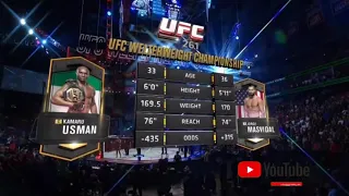 масвидаль усман 2 полный бой ufc 261 2021 года