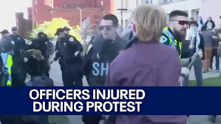 UW-Madison protest, officers injured | FOX6 News Milwaukee