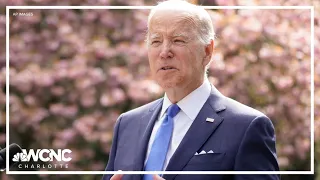 President Biden visits families of officers killed in Charlotte