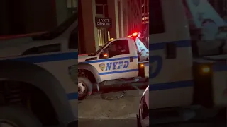 How a car is towed in New York(feat. NYPD)