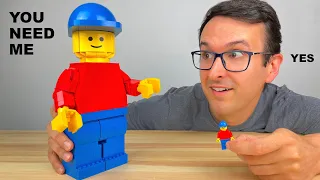 LEGO Up-Scaled Minifigure Review