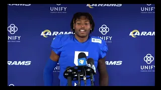 Rams CB Jalen Ramsey speaks on Day 1 Scrimmage against Raiders Hunter Renfrow