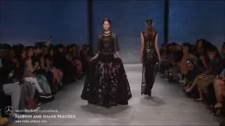 ISABELLA JIANG - FALGUNI AND SHANE PEACOCK  MERCEDES BENZ FASHION WEEK S S15