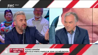 Les "Grandes Gueules" de RMC: Alexis Corbière était l'invité du "Grand Oral" (partie 2)