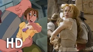 TARZAN Trailer 2016 & 1999 Mash-Up (Side-by-side Comparison)