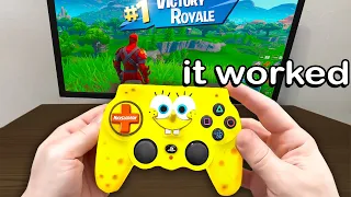 I Tried the WORST Controllers and WON - Fortnite