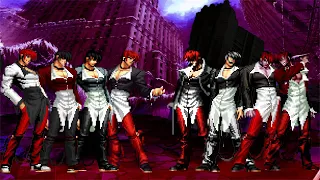 [KOF Mugen] Orochi Iori Team vs Iori Yagami Team