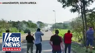 Armed South African citizens fire on citizens during chaotic unrest