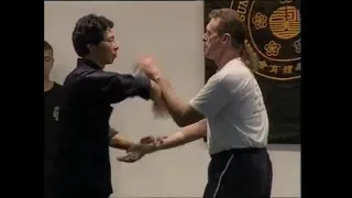 Grandmaster Samuel Kwok Wing Chun Chi Sau techniques  Demonstration 1999