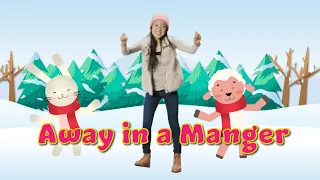 Away in a Manger | Christmas Song & Dance for Kids | CJ and Friends
