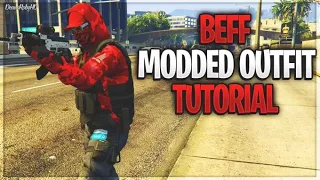 GTA5 *NEW* BEFF MODDED OUTFIT 1.51 LOGOS, CEO MERGE, NOOSE PANTS & MORE! (GTA5 2 Consoles BEFF) PS4