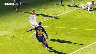 Lionel Messi ● 10 MIGHTY Assists vs Real Madrid CF ● The El Clasico King ||HD||