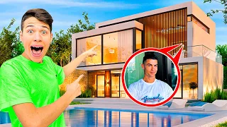 VOY a CASA de CRISTIANO RONALDO para CONOCERLE en PERSONA!