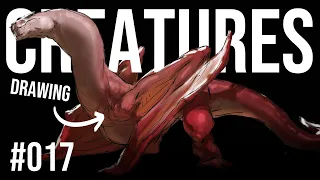 STREAM #017 - Will draw some CREATURES tonight!