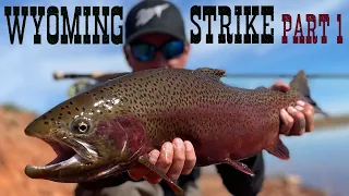 Fly Fishing Wyoming For LARGE trout - MASTER ANGLER