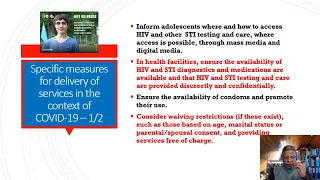 ASRH2021 Module 5: Sexually transmitted infections prevention and care - V Chandra-Mouli & B Mugisa