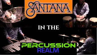 Black Magic Woman/Gypsy Queen by Santana (Percussion Cover + Bass)
