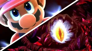 Super Smash Bros Ultimate Story Mode Full Movie | World Of Light All Cutscenes + All Endings