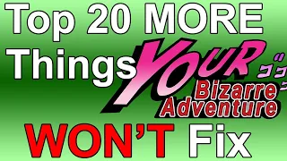 20 MORE Things YBA Won't Fix