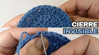 Cómo hacer un cierre invisible a crochet o ganchillo