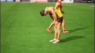 AFL Hawthorn VS Gold Coast Highlights R21 2022 AFL Evolution 2