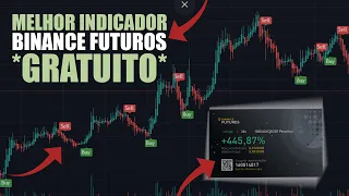 O Melhor Indicador e Estratégia Simples e GRÁTIS para Operar na Binance Futures | Iniciante em 2023