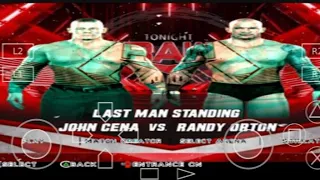 WWE 2K22 - John Cena vs Randy Orton Last Man Standing Battle!