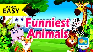 Animal Sounds for Children (20 Amazing Animals) | Kutty TV Global