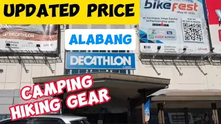 DECATHLON ALABANG | UPDATED PRICE | QUECHUA TENT | FORCLAZ | CAMPING GEARS | #decathlon