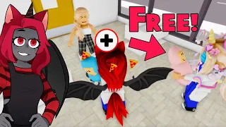 We Gave Away *FREE BABIES* To ALL OUR SICK PATIENTS! (Brookhaven RP Roblox)