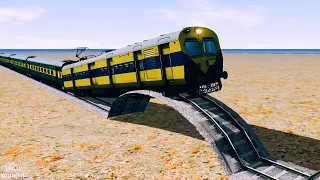 Impossible Speed Bump Rai Track Vs Trains Crossing — Train Simulator 2022