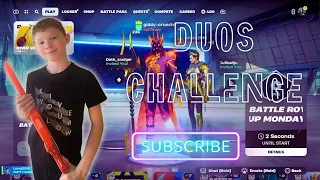 🔫💥Fortnite Duos Challenge💥🔫 Subscribe!