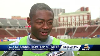 FC Cincinnati star striker banned from team activities after OVI