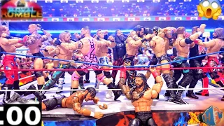 Hardcore Royal Rumble WWE Action Figure Match!