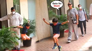 Taimur Ali Khan Cute Masti In front Of Mom Kareena Kapoor Khan Cute Video