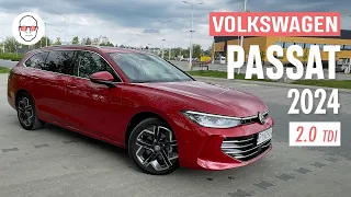 Volkswagen Passat 2024 Variant 2.0 TDI 150 KM DSG Elegance test PL Pertyn Ględzi