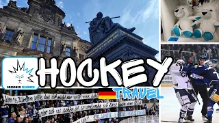 HT#4 | HOCKEY IN GERMANY – BEAUTIFUL CITY AND GREAT ATMOSPHERE! 🥰 EISLOWEN DRESSDEN - RAVENSBURG 🇩🇪