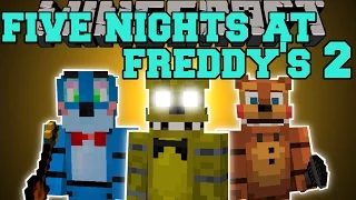 Minecraft: FIVE NIGHTS AT FREDDY'S 2 MOD (JUMPSCARES, GOLDEN FREDDY, & FREDDY'S HEAD!) Mod Showcase