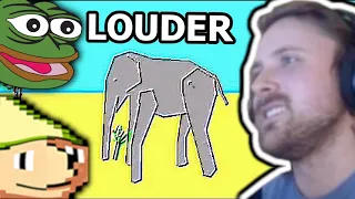 Forsen Reacts To most realistic elephant programmed ever