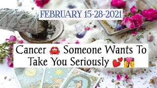 Cancer Love Reading Feb 15-28-2021 You're Healing 💕