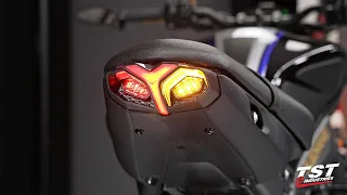 All New 2021+ Yamaha MT-09 Programmable Integrated Tail Light - Product Feature by TST Industries
