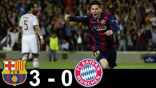 FC Barcelone - Bayern 3-0 | Ligue des Champions 2014/15 | Résumé en français (CANAL +)