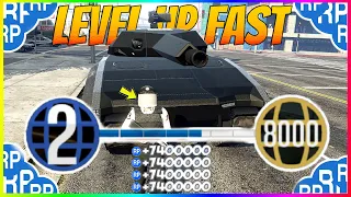 *SOLO* INSANE THIS IS NOW THE FASTEST WAY TO LEVEL UP IN GTA 5 ONLINE (LEVEL IN A DAY) RP METHOD