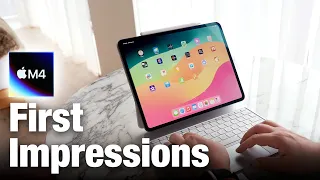 M4 OLED iPad Pro First Impressions | It's Beautiful 😍
