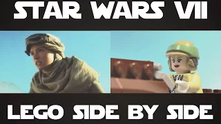 LEGO Star Wars: Episode 7 - The Force Awakens trailer Side by Side