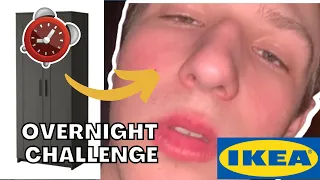 MŪS IZMETA NO IKEA? (OVERNIGHT CHALLENGE)