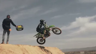 Jason Anderson Rides His New Mexico Supercross Track | 2022