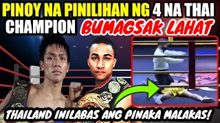 PINOY NA PINILAHAN NG APAT NA THAI CHAMPION | BUMAGSAK LAHAT!