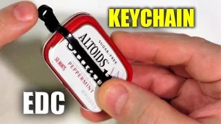 Altoids SMALLS Survival Kit: Keychain Carry