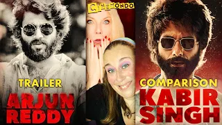 Singh Kabir Hindi  | Arjun Reddy Telugu |  Trailer Comparison!  Shahid Kapoor | Vijay Deverakonda